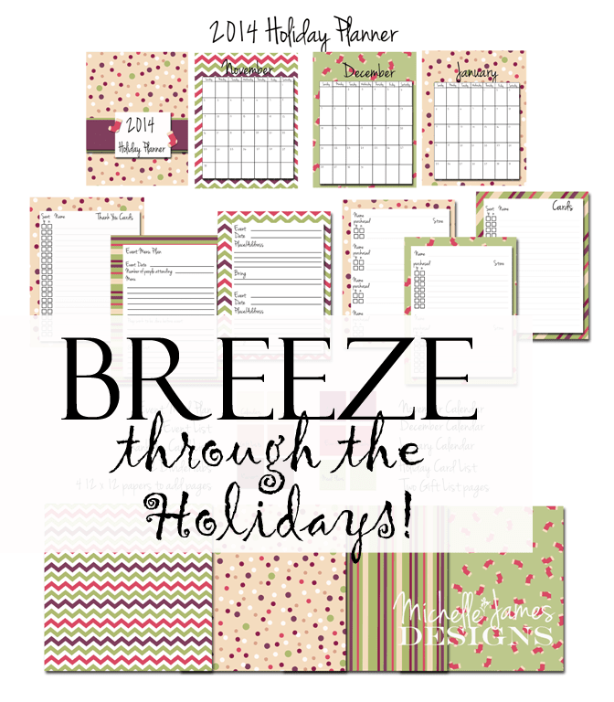 Breeze Through the Holidays Planner
