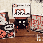 Fast, simple Halloween cards created using October 31 $2.99 - www.michellejdesigns.com - #funcards, #halloweenpapercrafts