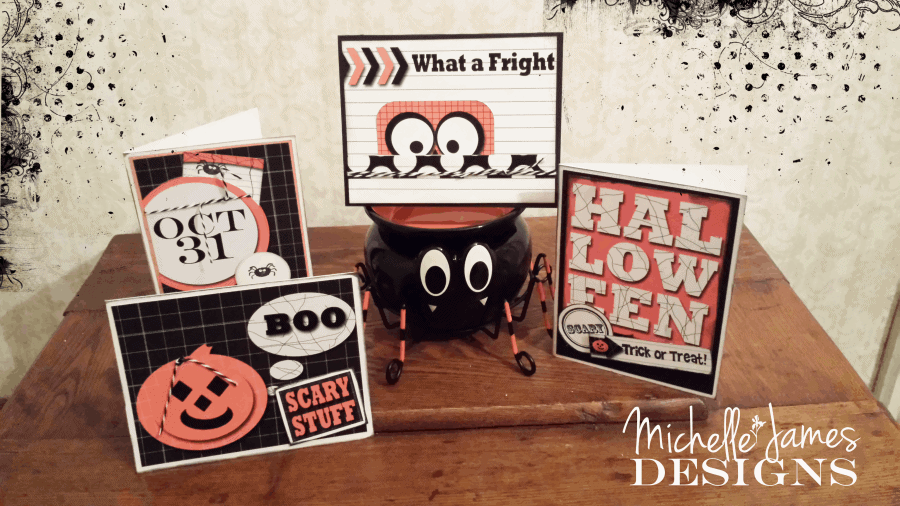 make your own halloween cards