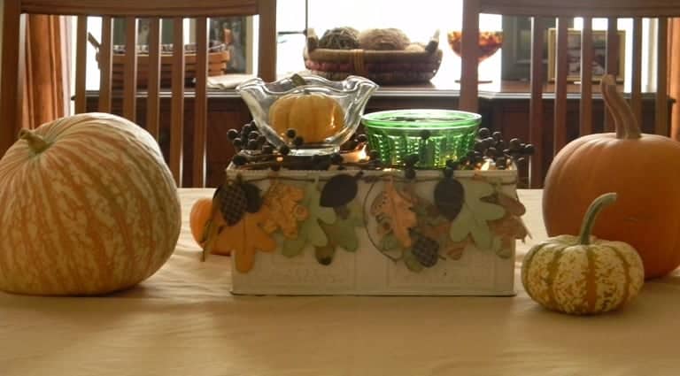 Thanksgiving Decor - Shades of Autumn - www.michellejdesigns.com