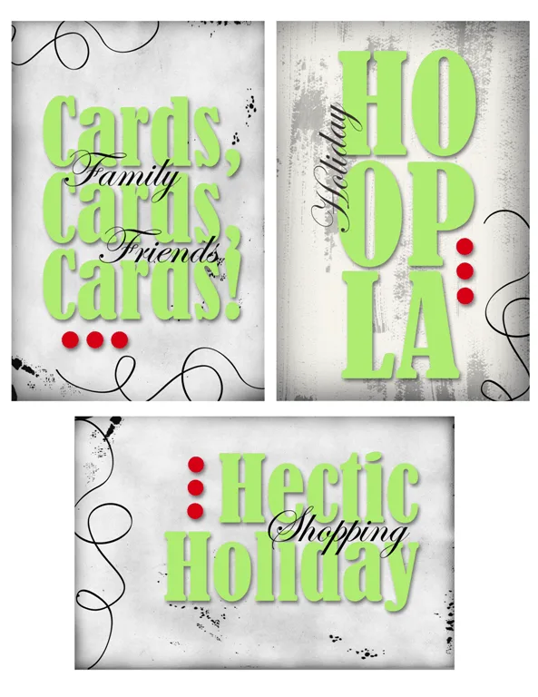 Hectic Holiday Kit for Project Life - www.michellejdesigns.com