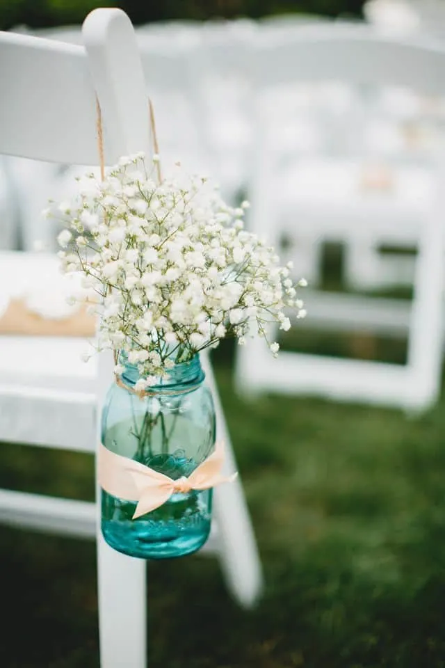 Mason Jar Wedding Ideas - www.michellejdesigns.com