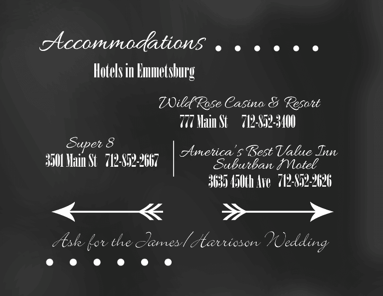 Accommodation Details