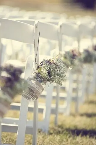 Mason Jar Wedding Ideas - www.michellejdesigns.com