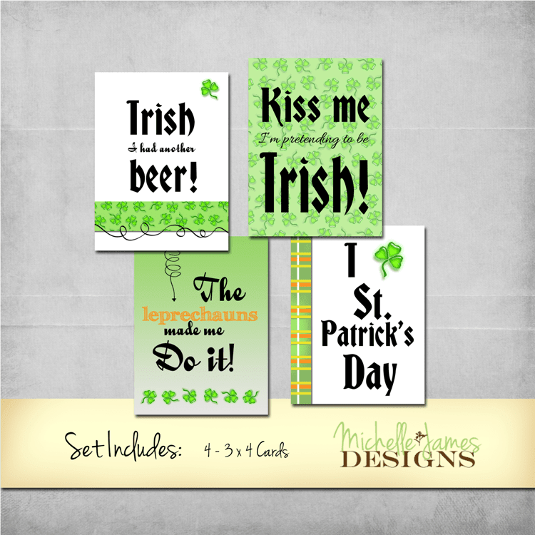 St. Patricks Day Add on Kit - www.michellejdesigns.com