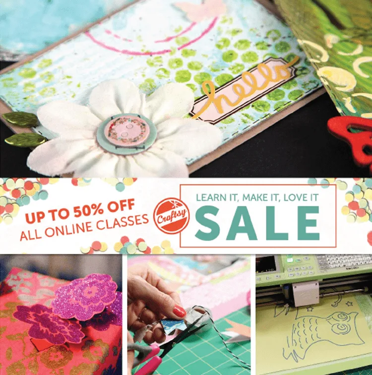 Craftsy Online Classes - www.michellejdesigns.com