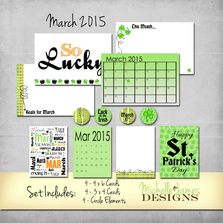 March 2015 Kit - www.michellejdesigns.com