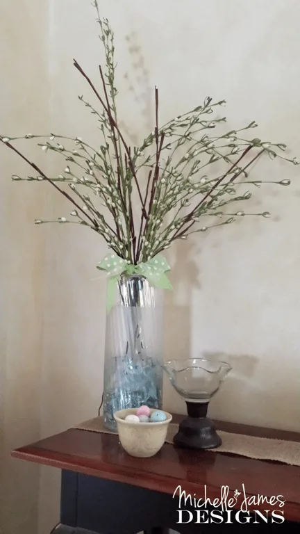 DIY Frosted Vase - www.michellejdesigns.com