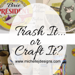 Trash it or Craft it? - www.michellejdesigns.com