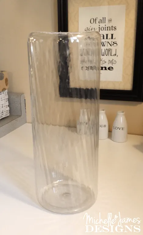 DIY Frosted Vase - www.michellejdesigns.com