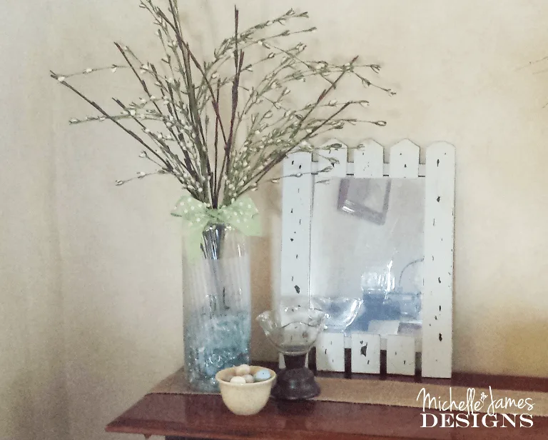 DIY Frosted Vase - www.michellejdesins.com