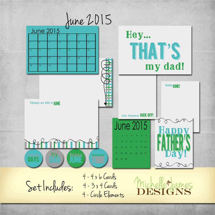 June 2015 Kit - www.michellejdesigns.com