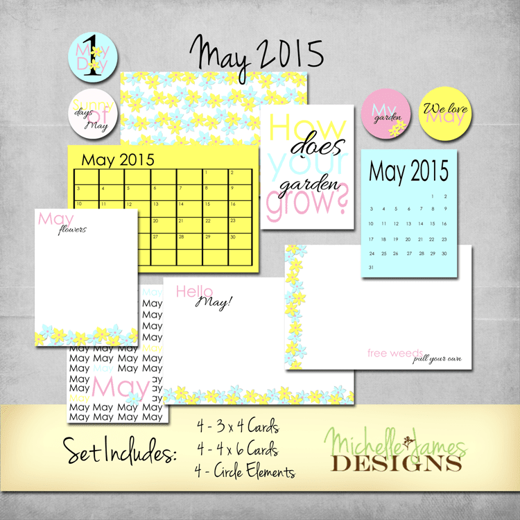 May 2015 Kit - www.michellejdesigns.com