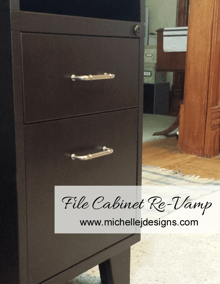 File Cabinet Re Vamp - www.michellejdesigns.com