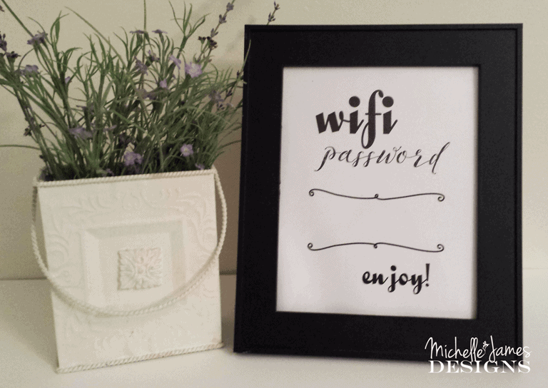 Wifi Printable - www.michellejdesigns.com