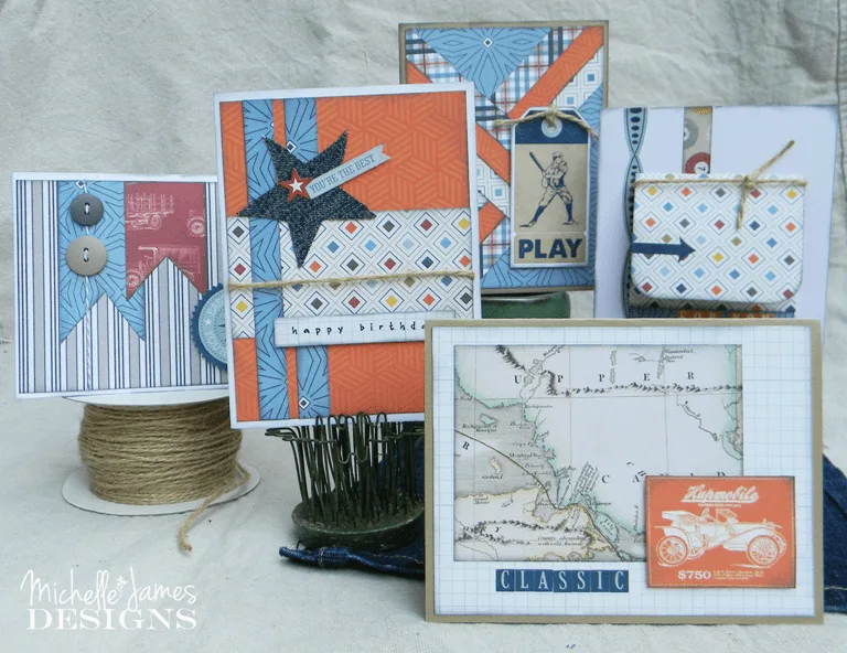 July Card and Kit - www.michellejdesigns.com