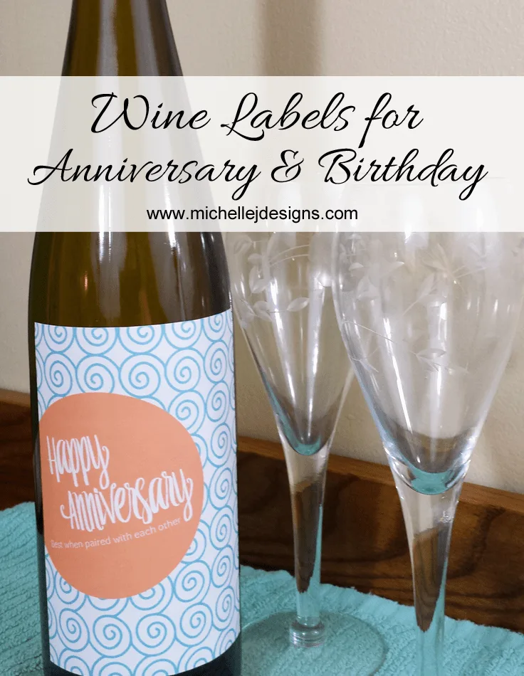 Enjoy these free printable wine labels just for checking out my post!  Have a great day! www.michellejdesigns.com