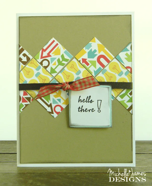 August Card Class and Kit - www.michellejdesigns.com - Create five cards using the Doodlebug Essentials Day to  Day Collection