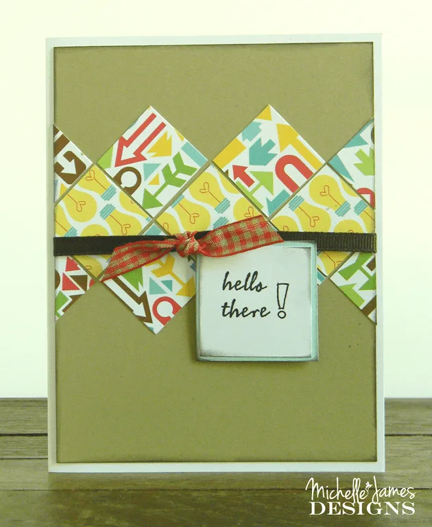 August Card Class and Kit - www.michellejdesigns.com - Create five cards using the Doodlebug Essentials Day to Day Collection