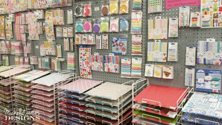 My Local Scrapbook Store - www.michellejdesigns.com - buying locally is so important for our small businesses and small towns.  This is a  short tour of my local scrapbook store!