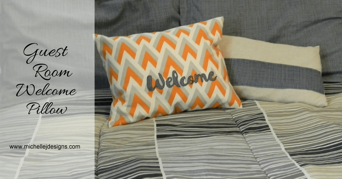 Guest Room Pillow Michelle James Designs