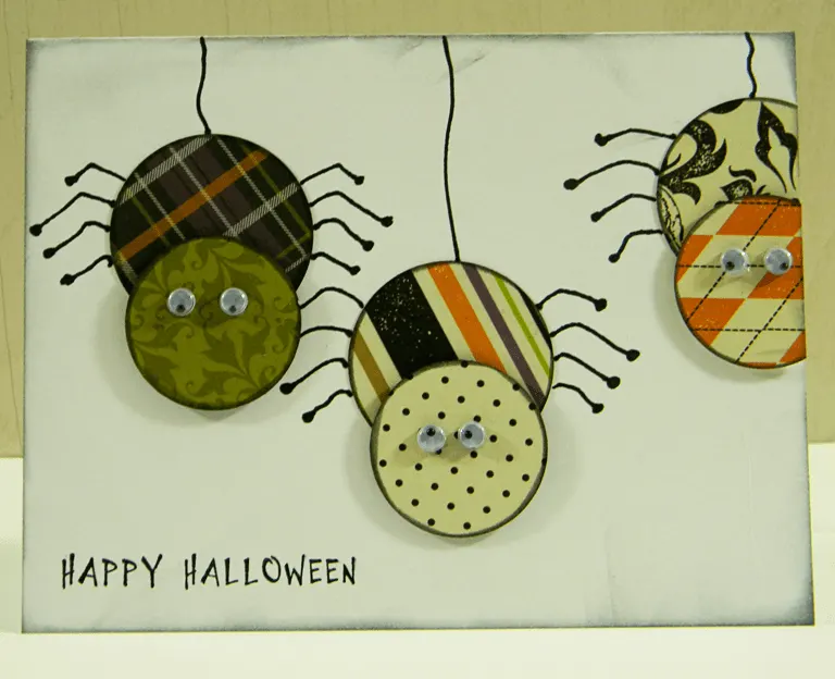 Hocus Pocus - September Card Class - www.michellejdesigns.com - Join me for this spooky class.