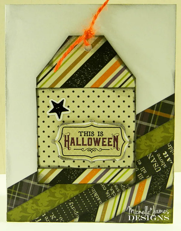 Hocus Pocus - September Card Class - www.michellejdesigns.com - Join me for this spooky class.