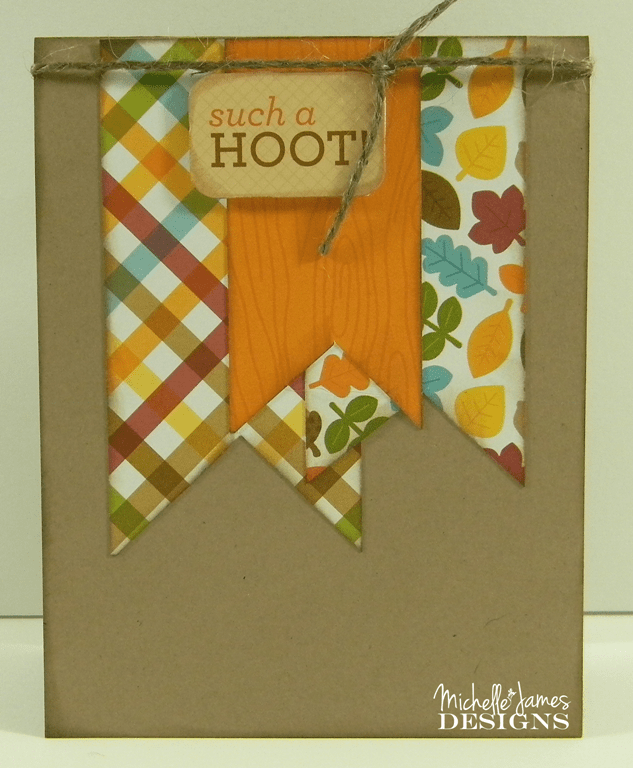 October Card Class - www.michellejdesigns.com - We are using Doodlebug's Fall Friends collection for this round of cards. They turned out really nice!