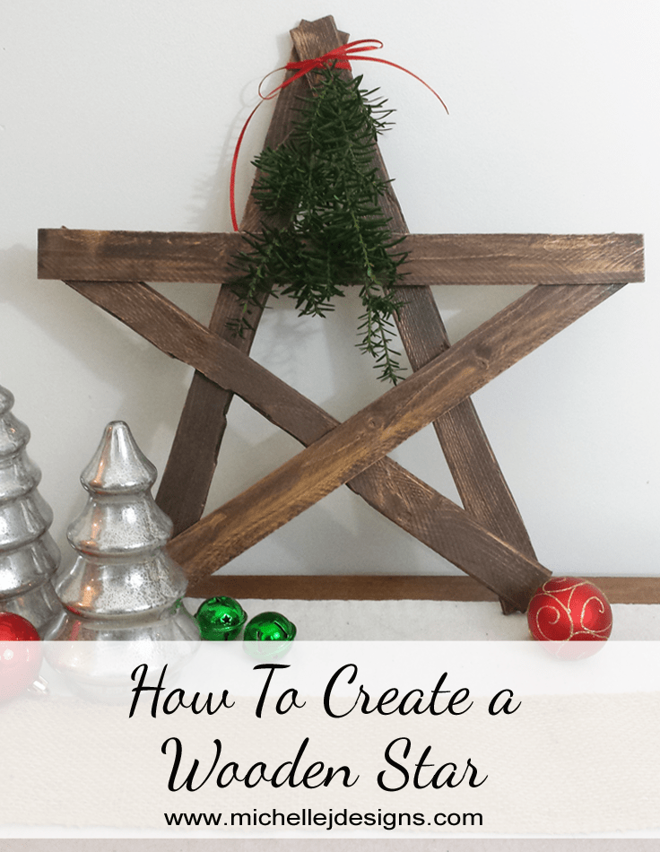 How to Create a Wooden Star - Michelle James Designs