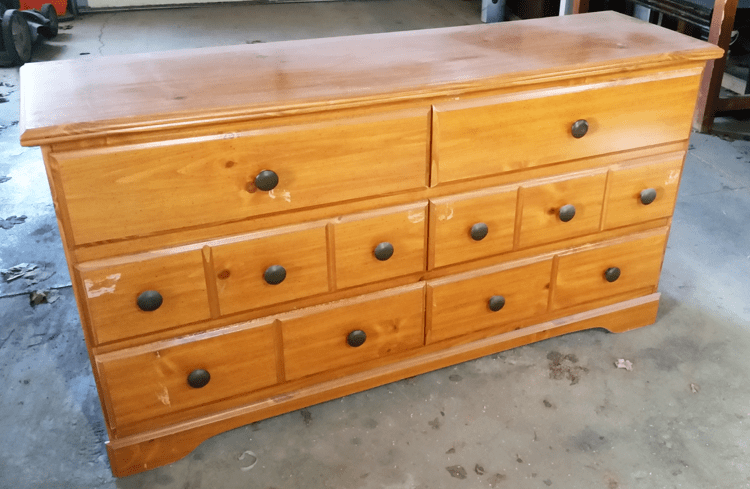 How to Restore Your Furniture Back To Fabulous - www.michellejdesigns.com - Come see how we restored this worn out dresser back to a fabulous piece of furniture!