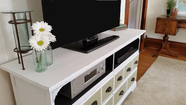 How to Restore Your Furniture Back To Fabulous - www.michellejdesigns.com - Come see how we restored this worn out dresser back to a fabulous piece of furniture!