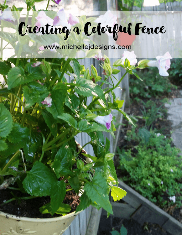 Creating a Colorful Fence - The Beginner's Guide - www.michellejdesigns.com