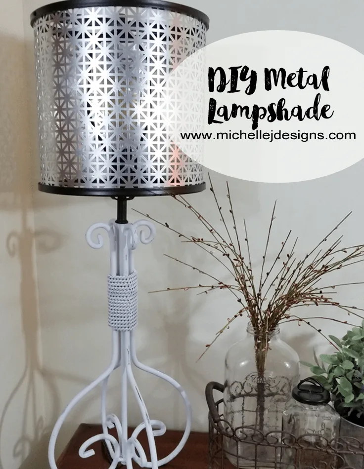 Make Old Lampshades New With Burlap