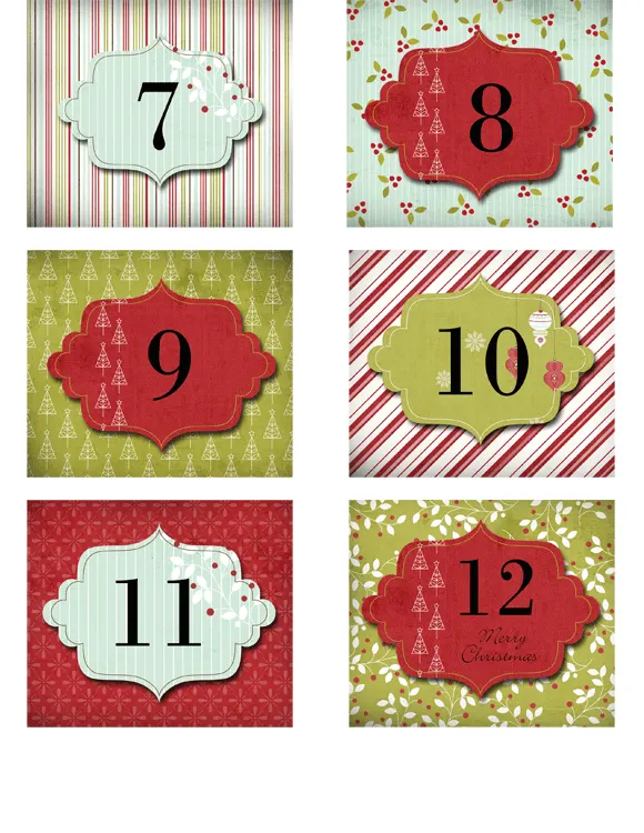 Wine-Countdown - www.michellejdesgins.com - This would be a special treat to give or receive. Who wouldn't love counting down the days to Christmas with a one-serving bottle of wine each day! 