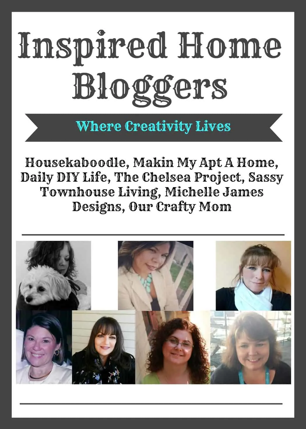 Inspired Home Bloggers - www.michellejdesigns.com