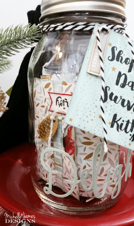 I created the perfect shopping day survival kit for my mom and my friend Kathy.