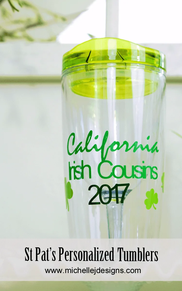 I love personalized anything but these personalized tumblers will steal the show at any party or event!