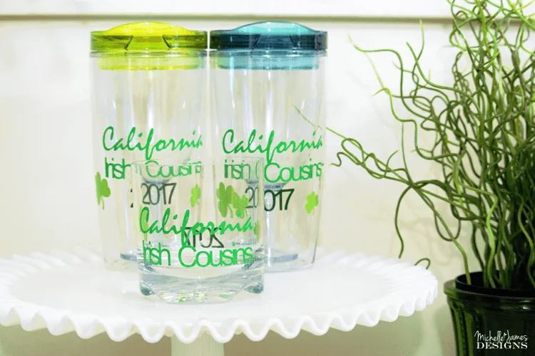 I love personalized anything but these personalized tumblers will steal the show at any party or event!