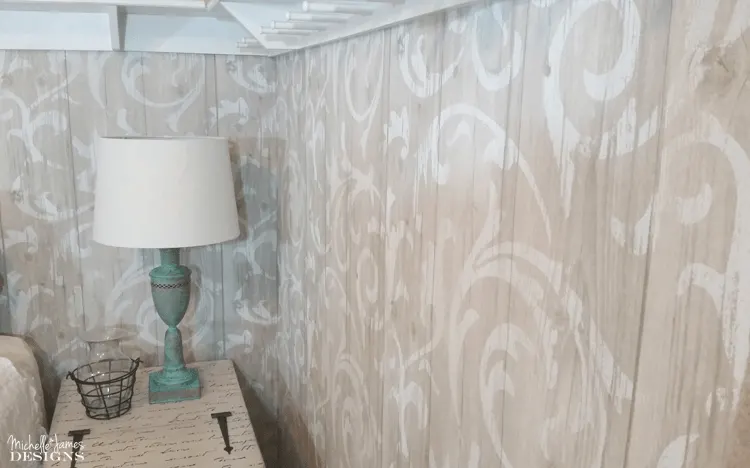 Wallpaper has come a long way and the styles and patterns are so pretty. I updated two walls and it made a huge difference in my guest room.