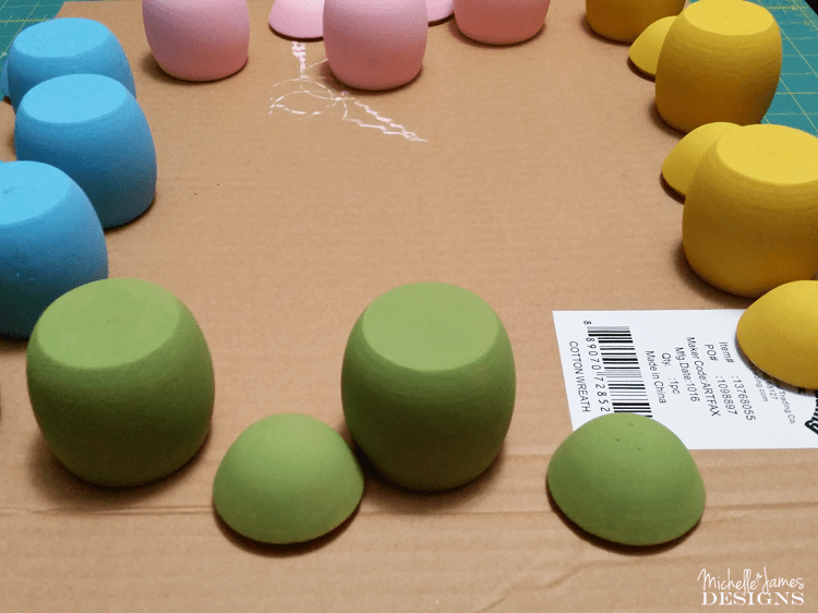 How To Create Painted Wooden Eggs With A Farmhouse Feel   Wooden Eggs Chalk Painted Eggs Copy 