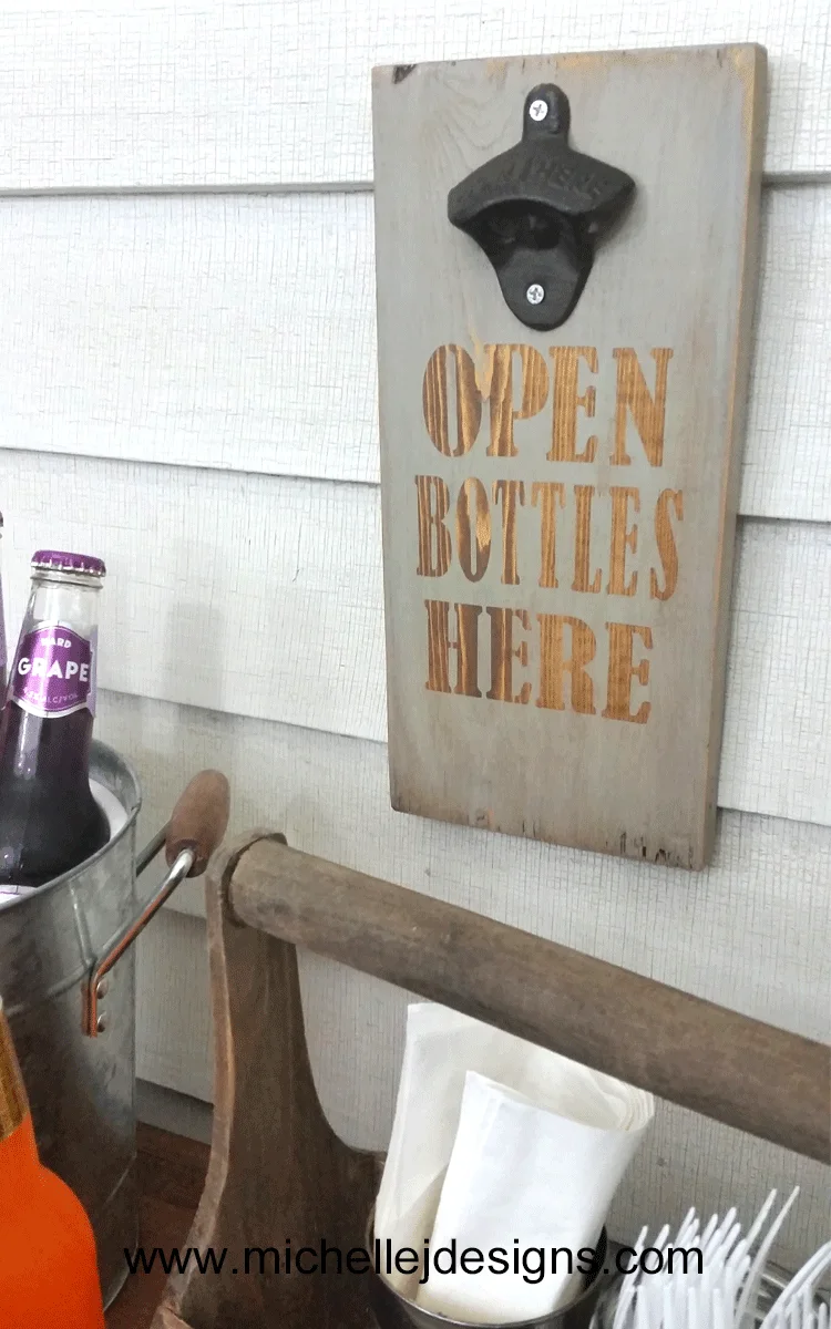 Brown Metal Bottle Opener, Hobby Lobby