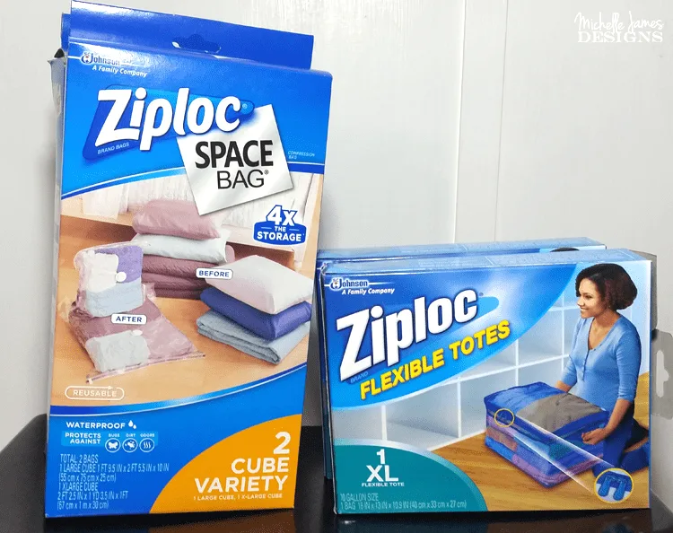 Ziploc Flexible Totes Clothes and Blanket Storage Bags, Perfect for Closet  Organization and Storing Under Beds