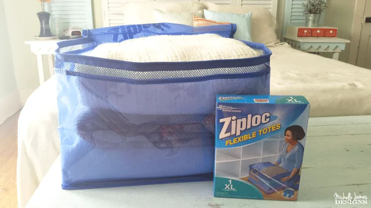 Ziploc Flexible Totes Clothes and Blanket Storage Bags, Perfect