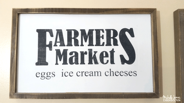 farmhouse kitchen sign by michelle j designs