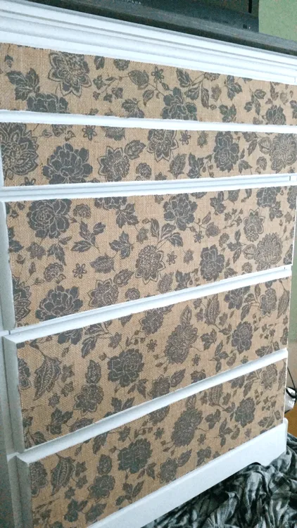 Mod Podge is one of the best products for easy DIY furniture updates. Check out my DIY Mod Podge dresser update to a boring brown dresser! - www.michellejdesigns.com