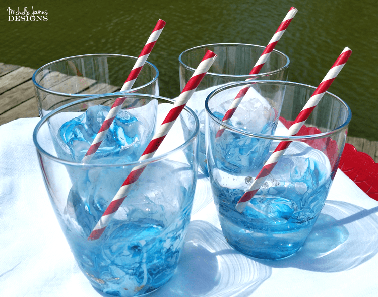 I love to try fun things and these nail polish swirl glasses were a lot of fun and so easy to make! - www.michellejdesigns.com