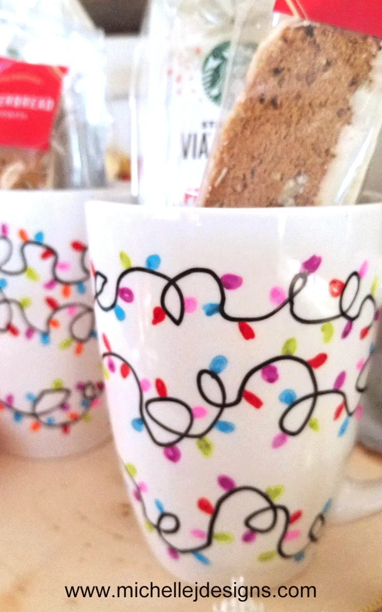 DIY Coffee Mug GiftDollar Tree 