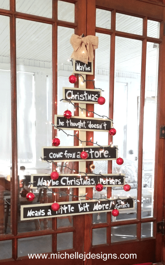 Our Pet Friendly DIY Wood Christmas Tree The Makeover