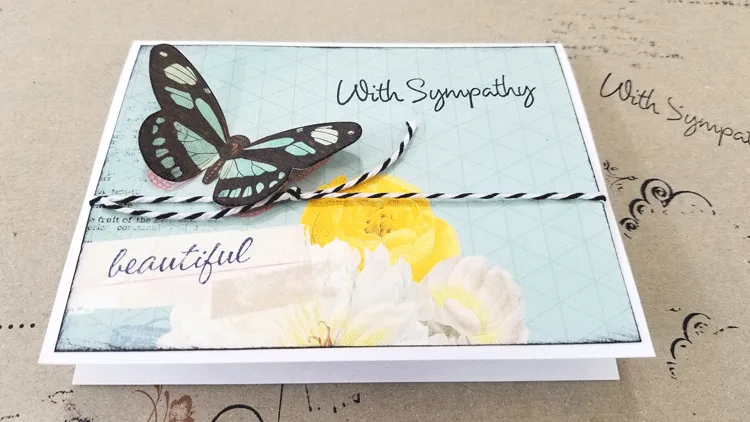 Sending a handmade card is special and handmade sympathy cards really show you care. #handmadecards #papercrafts #handmadesympathycards #cardmaking #diycards #sympathycards - www.michellejdesigns.com