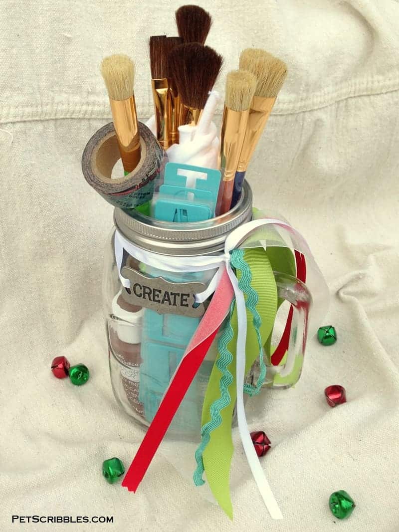 I love to make creative gifts for people. A gift in a jar is so fun and easy to make and you can customize each one for a special person. Check out these awesome gift in a jar ideas -#gifts #giftideas #jargifts #giftinajar - www.michellejdesigns.com